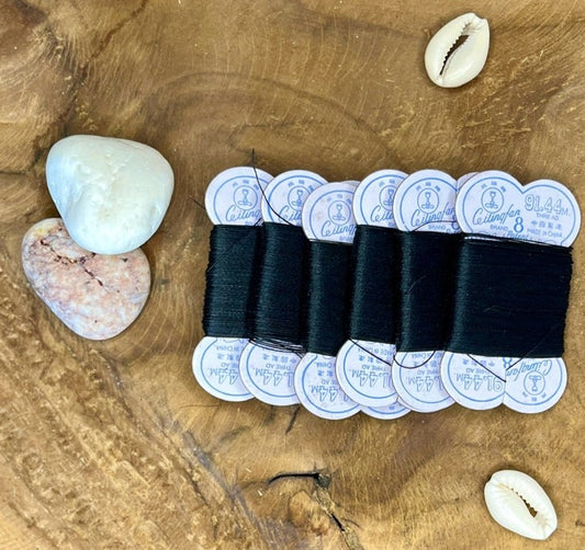 Lot de 3 bobines de fil à cheveux